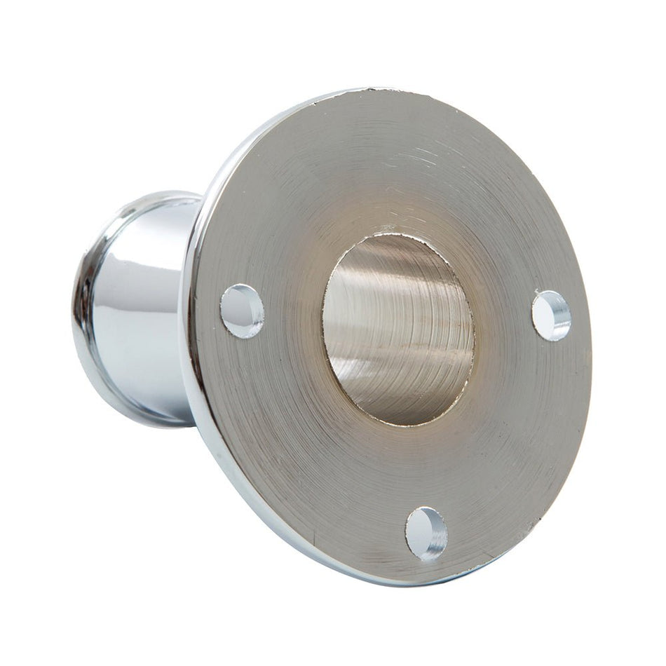Whitecap Top - Mounted Flag Pole Socket CP/Brass - 3/4" ID - Get Tight Gear