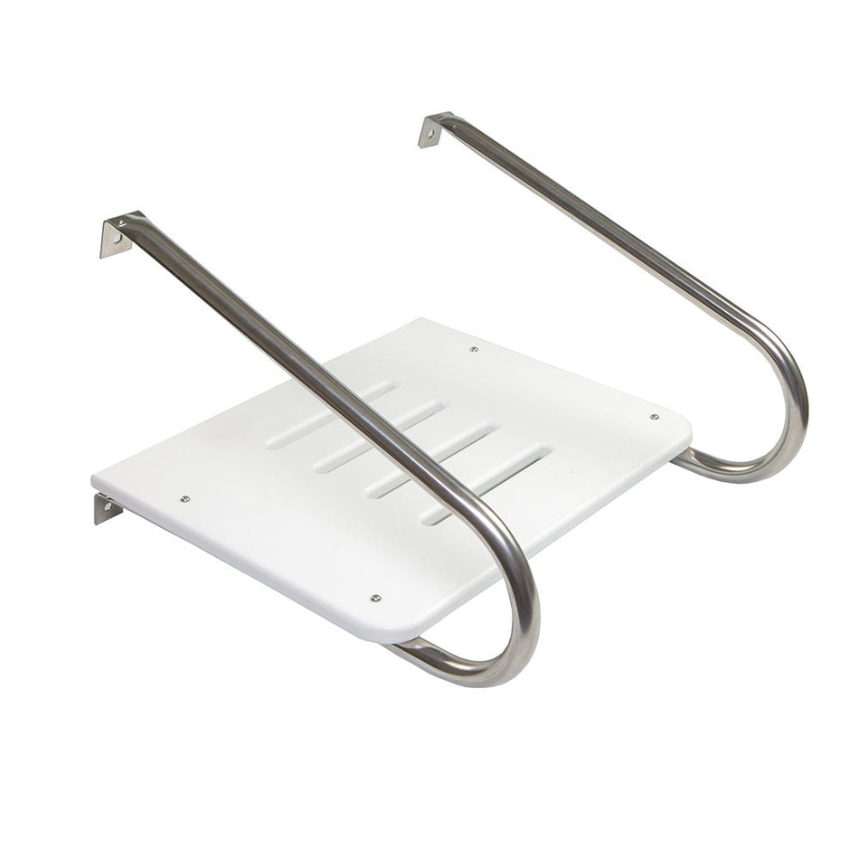 Whitecap White Poly Swim Platform f/Inboard/Outboard Motors - Get Tight Gear