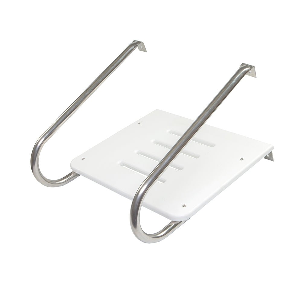 Whitecap White Poly Swim Platform f/Inboard/Outboard Motors - Get Tight Gear