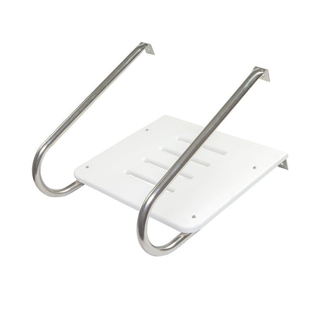 Whitecap White Poly Swim Platform f/Inboard/Outboard Motors - Get Tight Gear