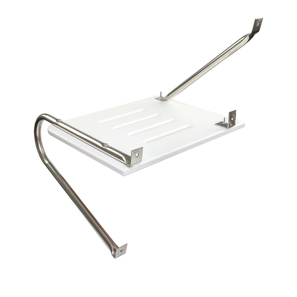 Whitecap White Poly Swim Platform f/Outboad Motors - Get Tight Gear