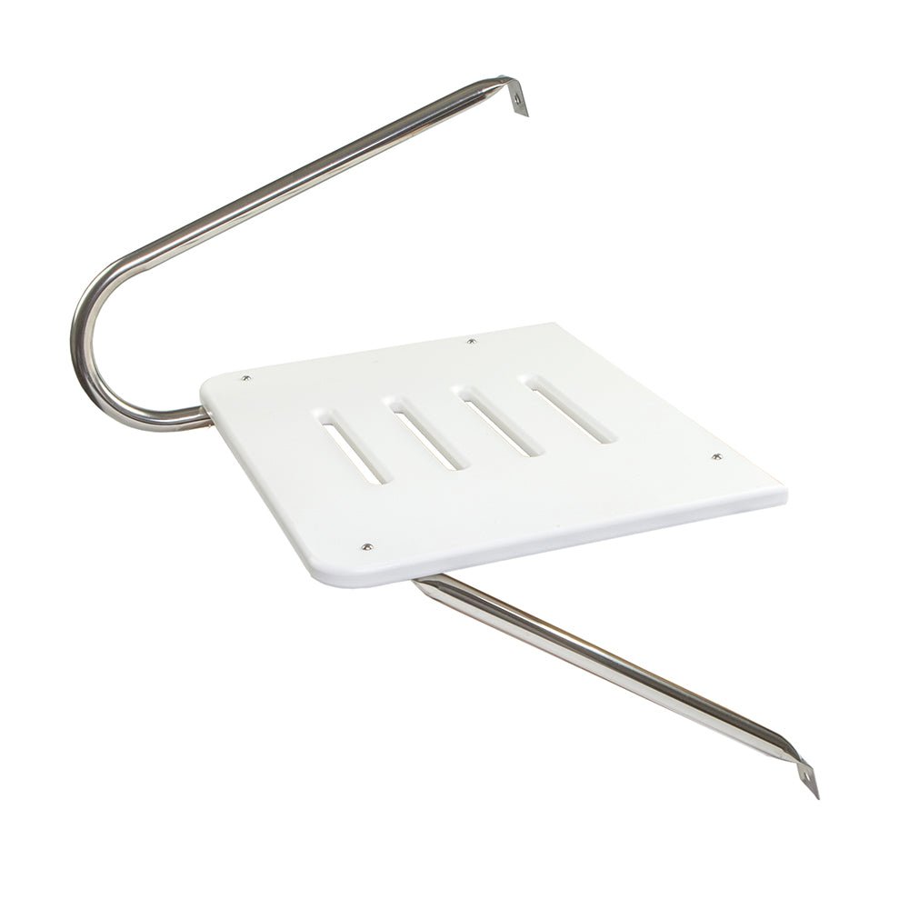 Whitecap White Poly Swim Platform f/Outboad Motors - Get Tight Gear