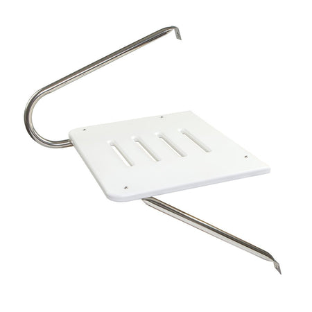 Whitecap White Poly Swim Platform f/Outboad Motors - Get Tight Gear