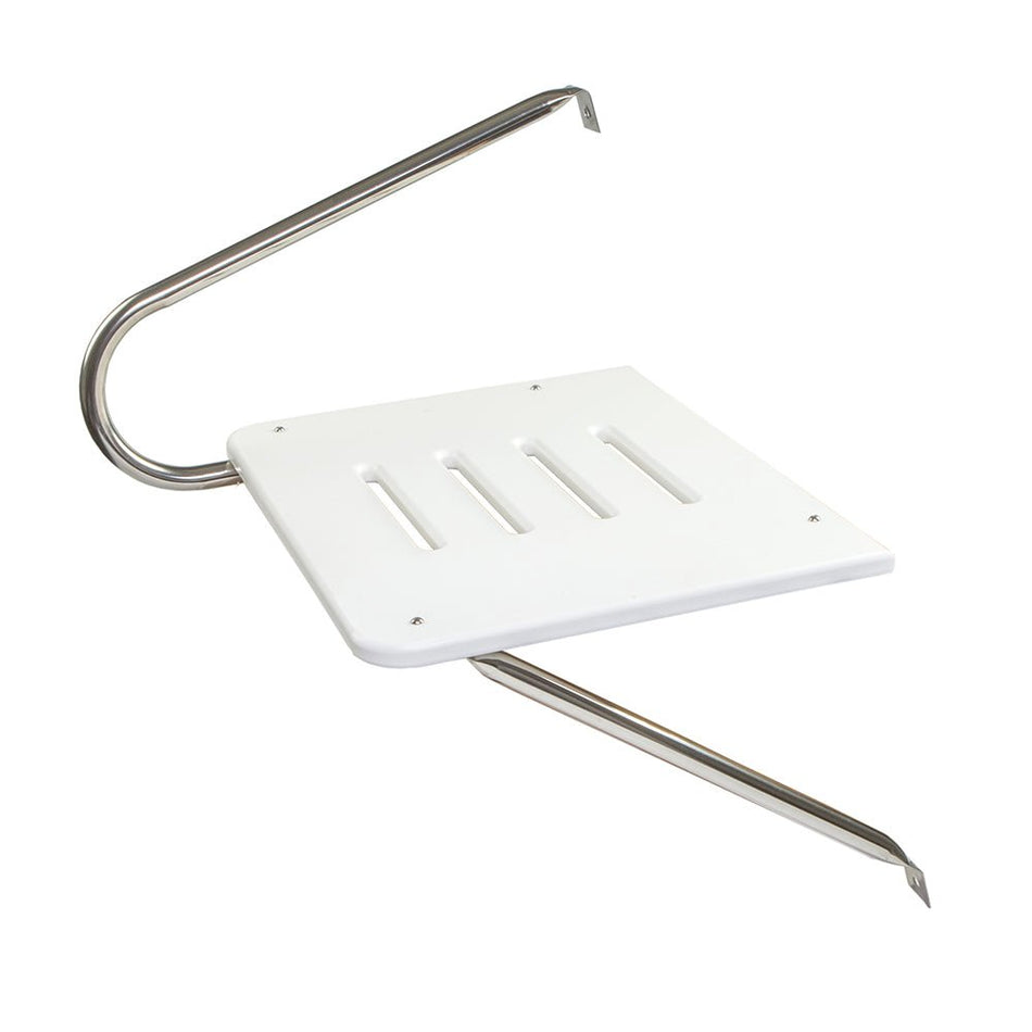 Whitecap White Poly Swim Platform f/Outboad Motors - Get Tight Gear