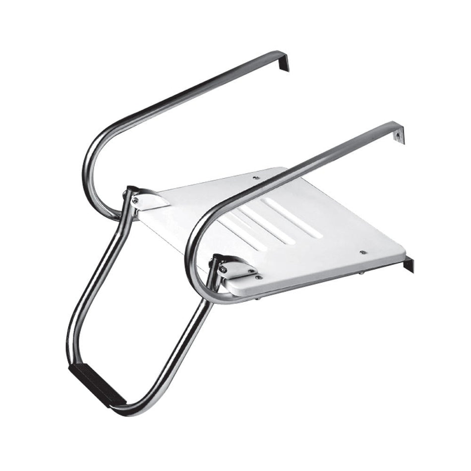 Whitecap White Poly Swim Platform w/Ladder f/Inboard/Outboard Motors - Get Tight Gear