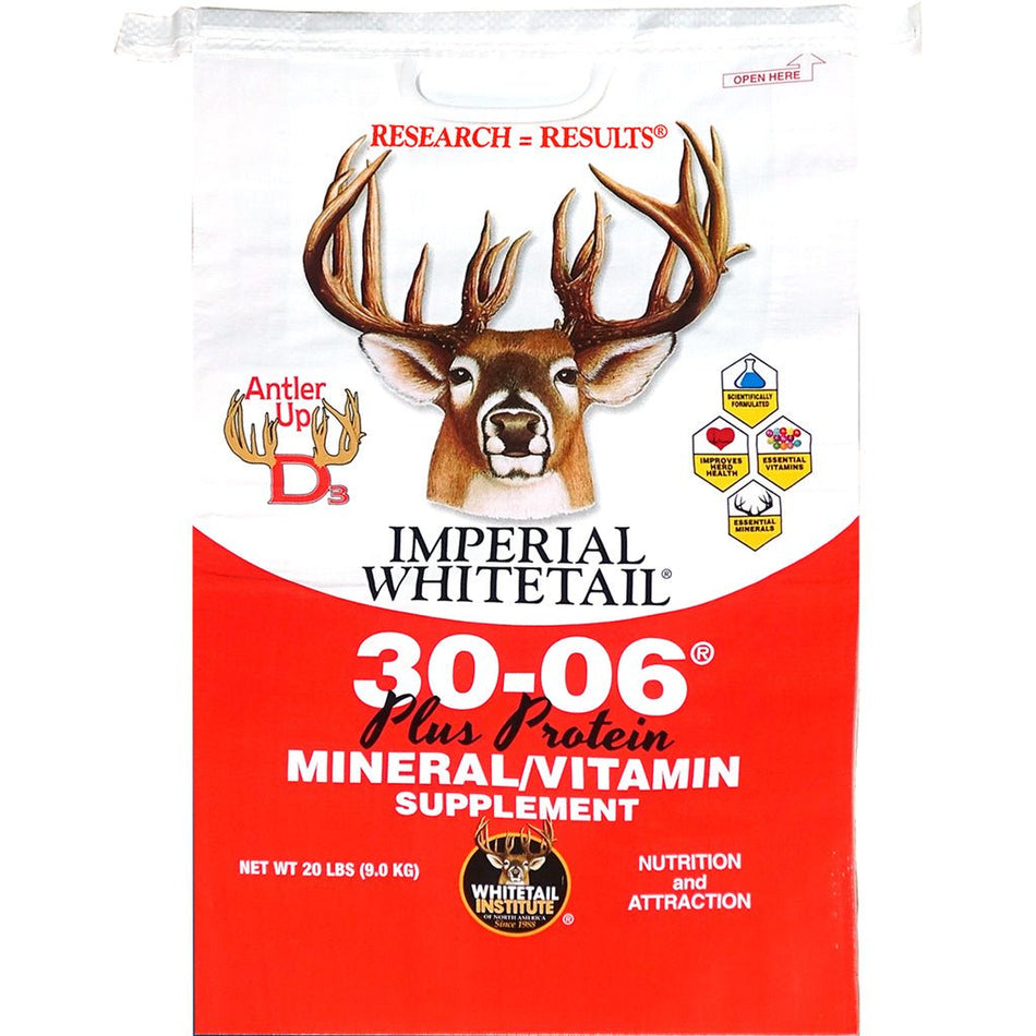 Whitetail Institute 30 06 Mineral and Protein 20 lbs. - Get Tight Gear