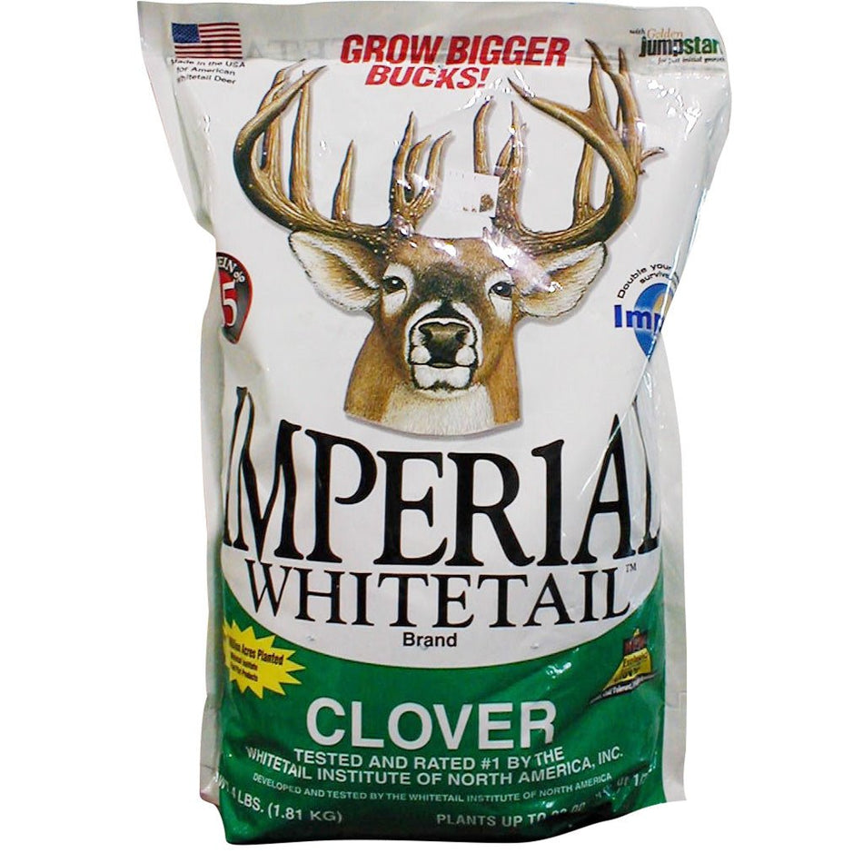 Whitetail Institute Imperial Seed Whitetail Clover .5 Acres 4 lb - Get Tight Gear