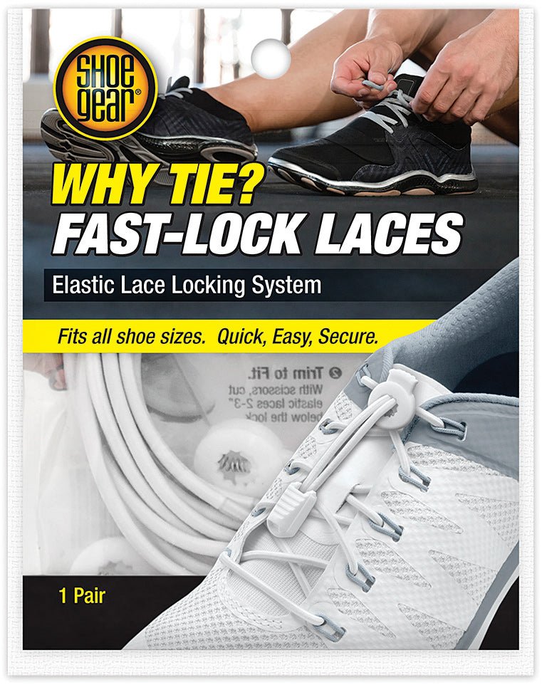 Why Tie Fast Lock Laces White - Get Tight Gear