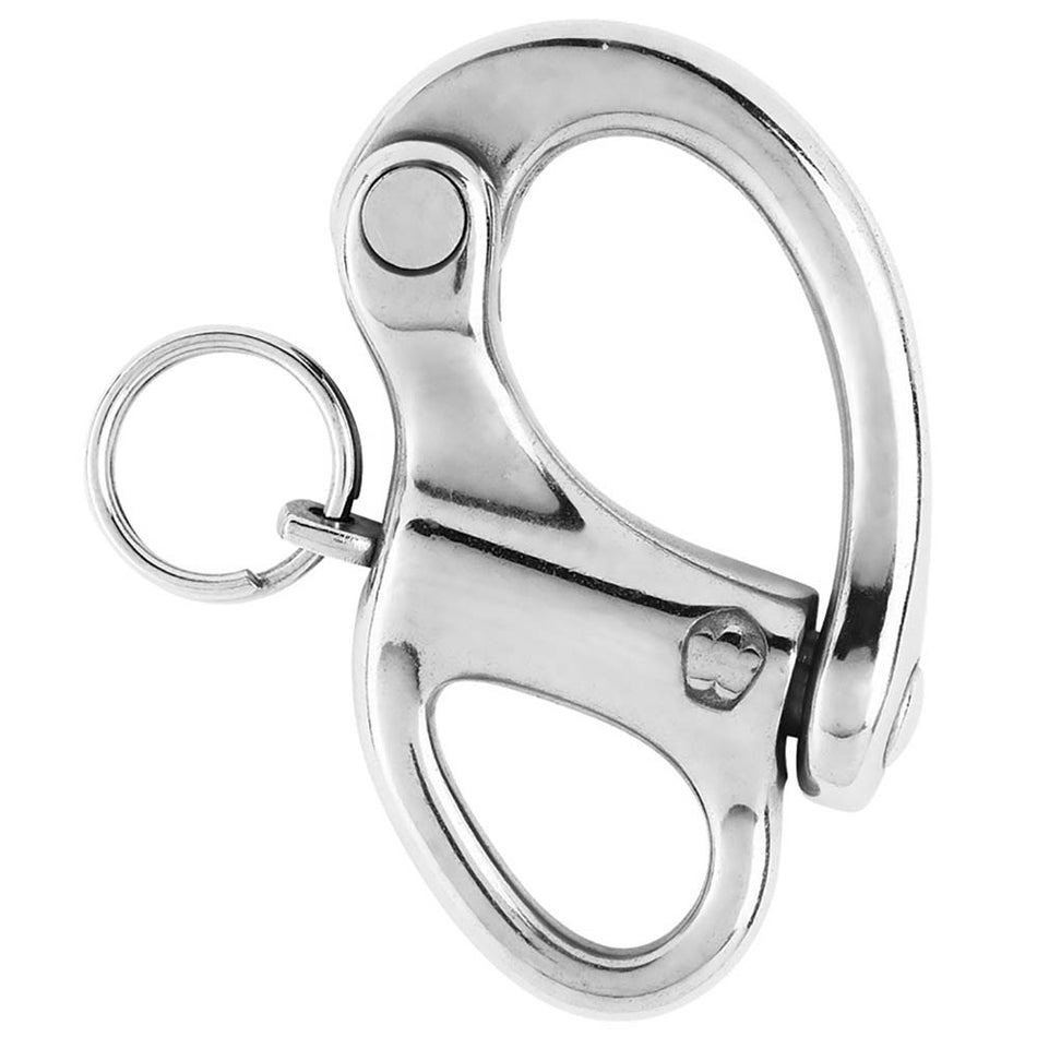 Wichard 2 - 3/4" Snap Shackle w/Fixed Eye - 70mm - Get Tight Gear
