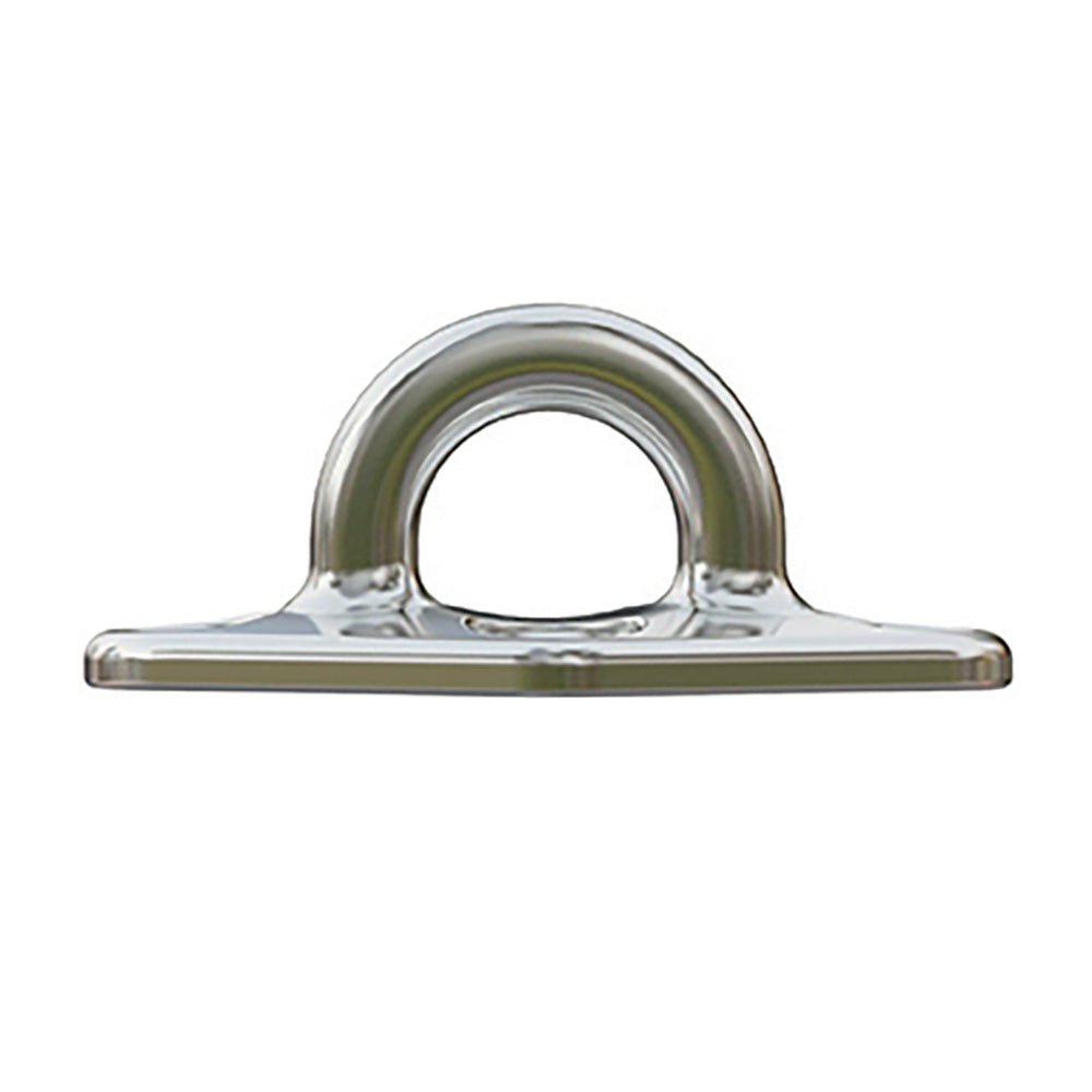 Wichard Diamond Pad Eye - Round - 60mm Length (2 - 23/64") - M5 Screw - Get Tight Gear