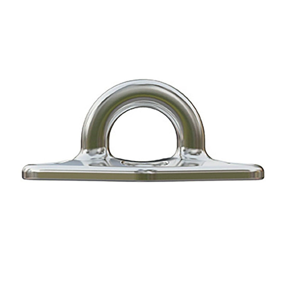 Wichard Diamond Pad Eye - Round - 79mm Length (3 - 7/64") - M6 Screw - Get Tight Gear