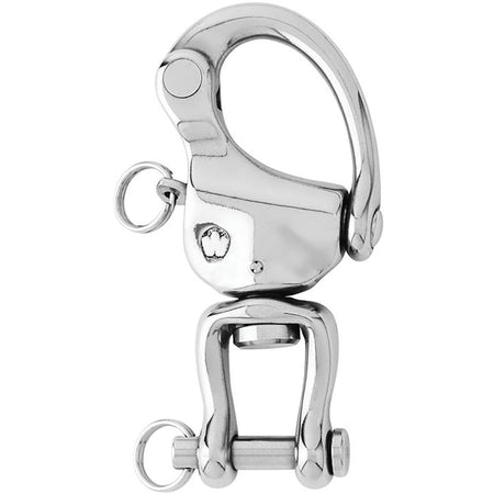 Wichard HR Snap Shackle With Clevis Pin Swivel - 120mm Length - 4 - 23/32" - Get Tight Gear