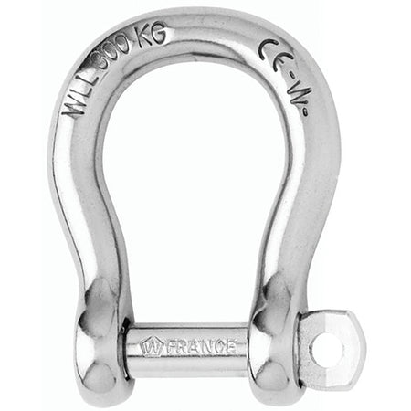 Wichard Not Self - Locking Bow Shackle - 16mm Diameter - 5/8" - Get Tight Gear