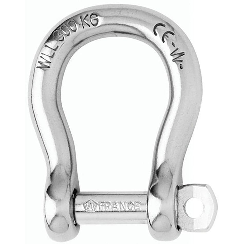 Wichard Not Self - Locking Bow Shackle - 16mm Diameter - 5/8" - Get Tight Gear