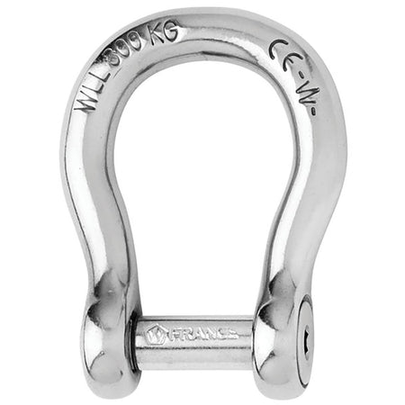 Wichard Self - Locking Allen Head Pin Bow Shackle - 6mm Diameter - 1/4" - Get Tight Gear