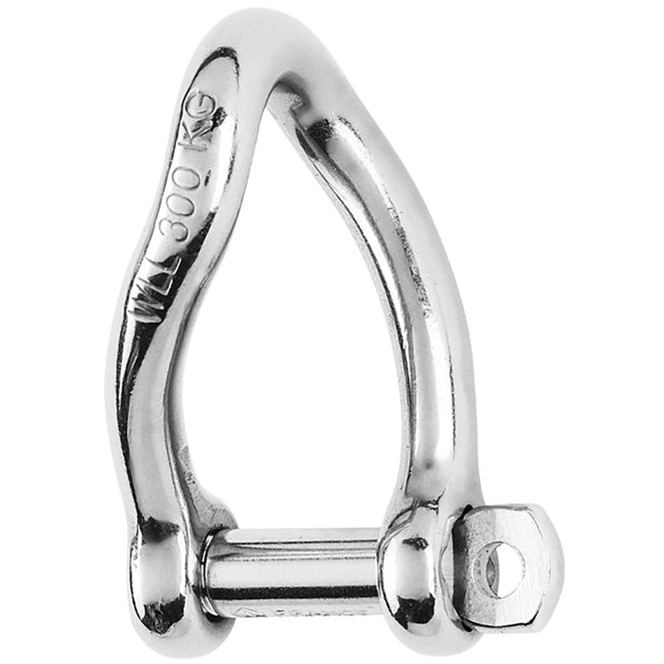 Wichard Self - Locking Twisted Shackle - 10mm Diameter - 13/32" - Get Tight Gear