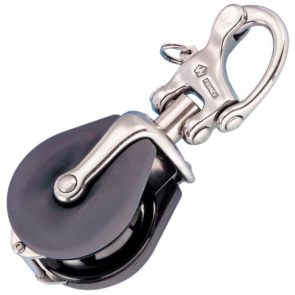 Wichard Snatch Block w/Snap Shackle - Max Rope Size 18mm (23/32") - Get Tight Gear
