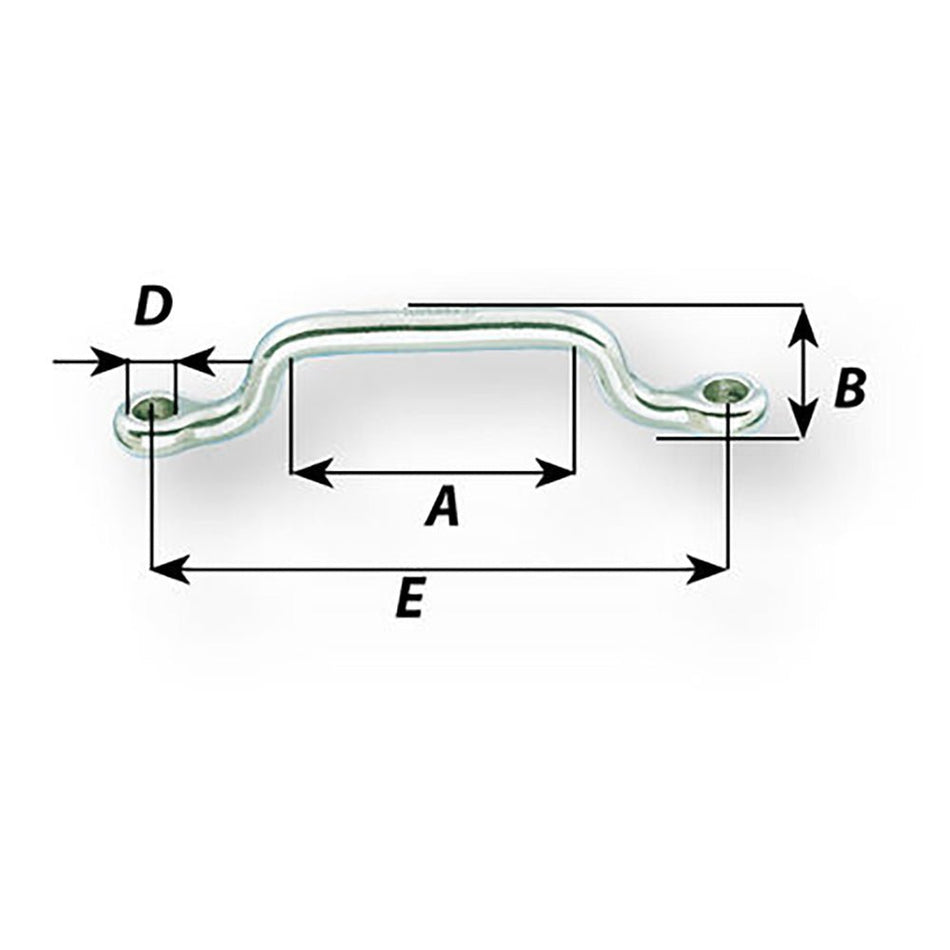 Wichard Webbing Eye Strap - 5mm Diameter - 13/64" - 86mm Spacing - 3 - 25/64" - Get Tight Gear