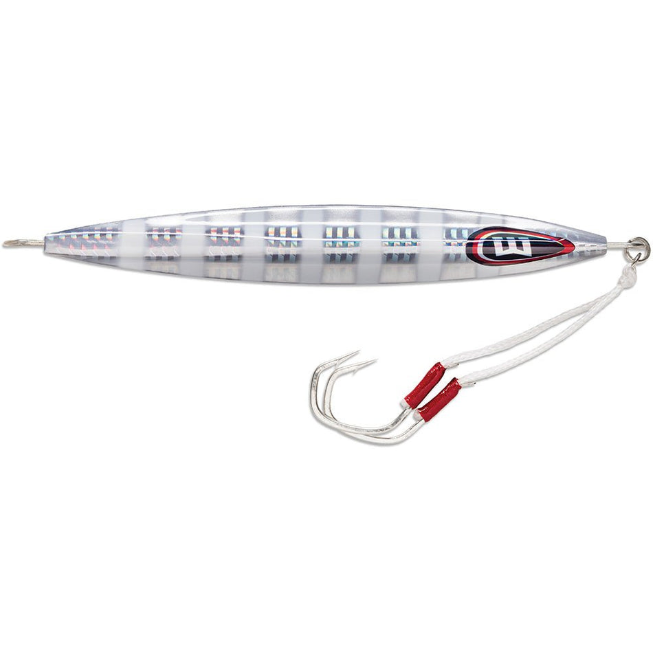 Williamson Kensaki 220 Jig - 6.75" - 7 - 3/4oz - Silver Blink - Get Tight Gear