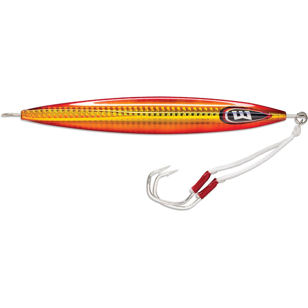 Williamson Kensaki 280 Jig - 7.25" - 9 - 7/8oz - Hot Sauce - Get Tight Gear