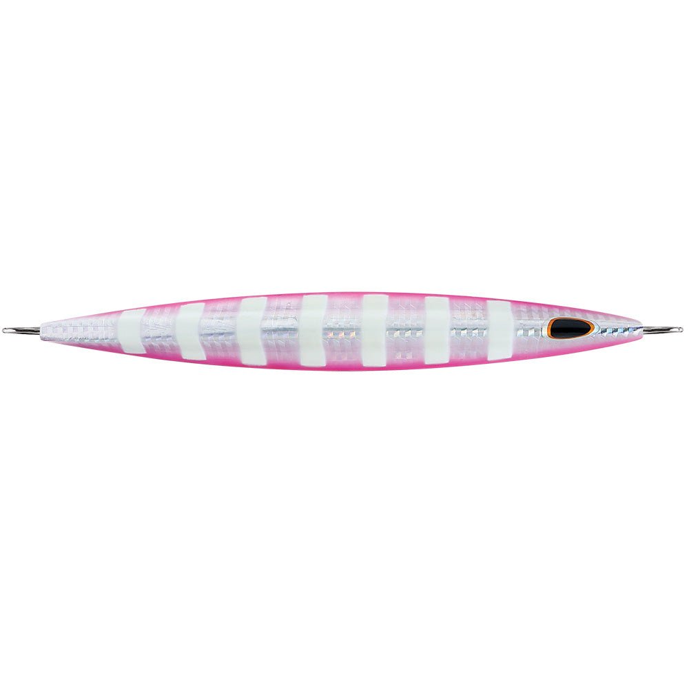 Williamson Kensaki 280 Jig - 7.25" - 9 - 7/8oz - Silver Pink Zebra - Get Tight Gear