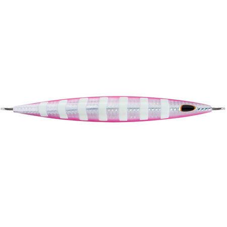Williamson Kensaki 280 Jig - 7.25" - 9 - 7/8oz - Silver Pink Zebra - Get Tight Gear