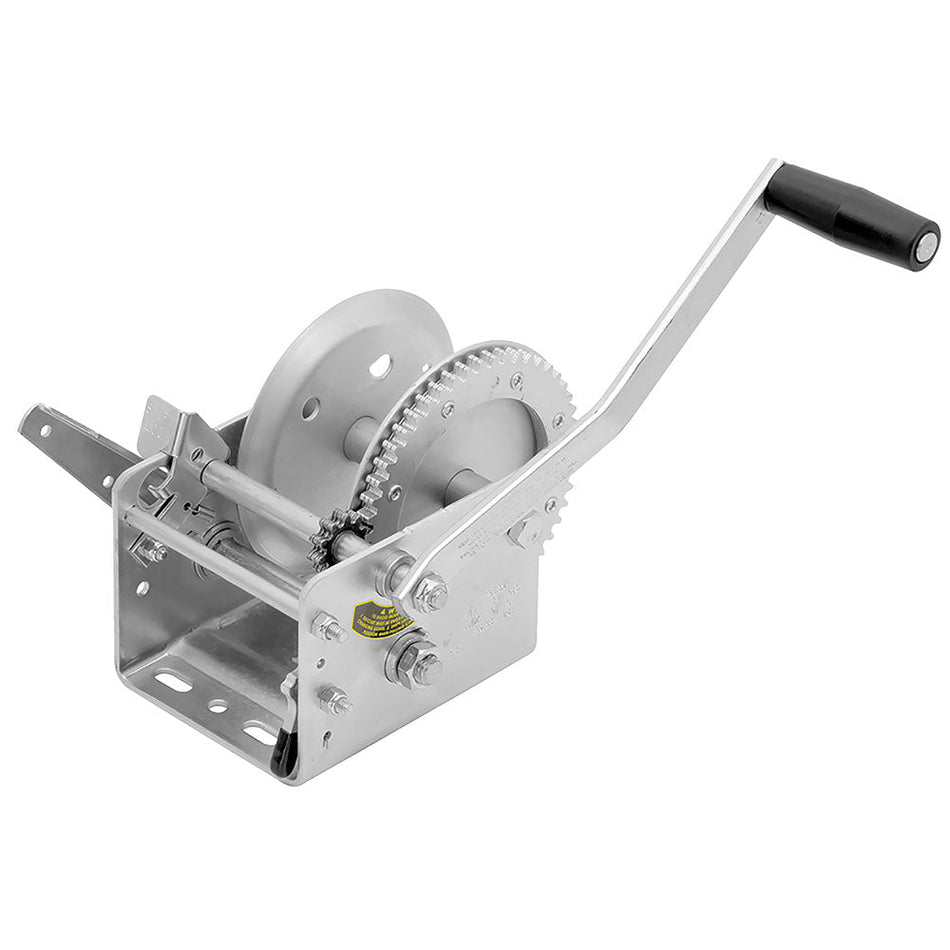 WINCH 2600 LBS. 2 - SPEED W/BRAKE - Get Tight Gear