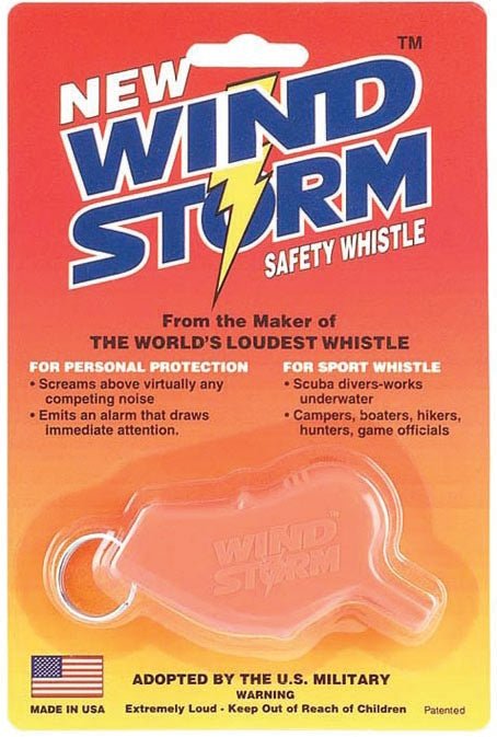 Windstorm Whistle Orange - Get Tight Gear