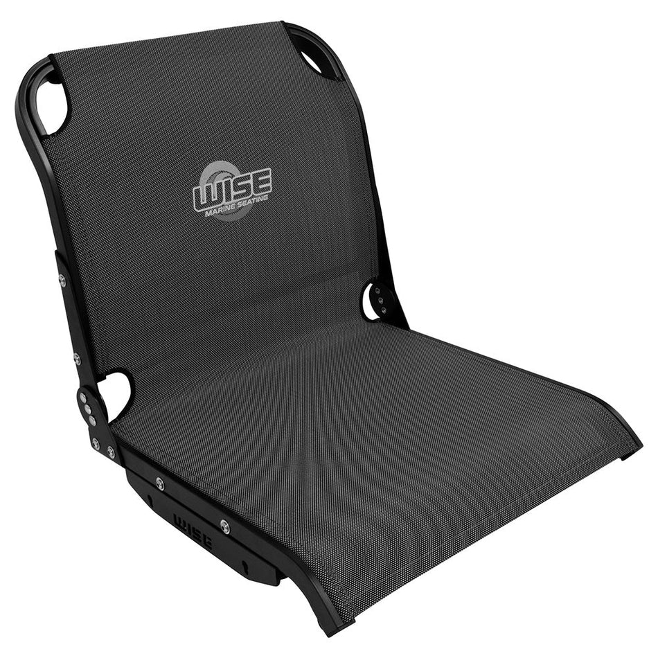 Wise 3374 Aero X Cool - Ride Mesh Mid - Back Boat Seat - Carbon X - Get Tight Gear