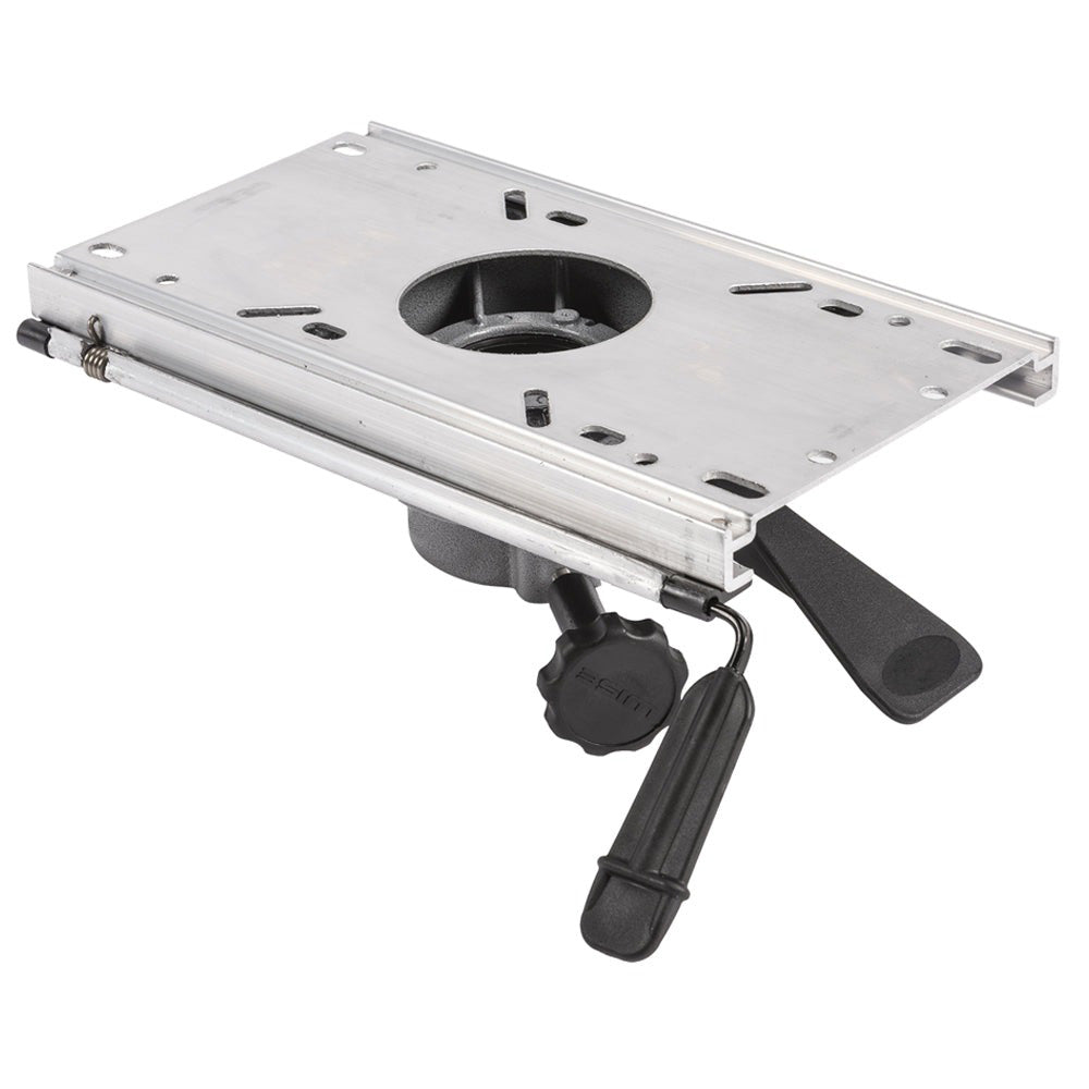 Wise Fore & AFT Seat Slide Pedestal Mount - Fits 2 - 7/8" Post - Get Tight Gear