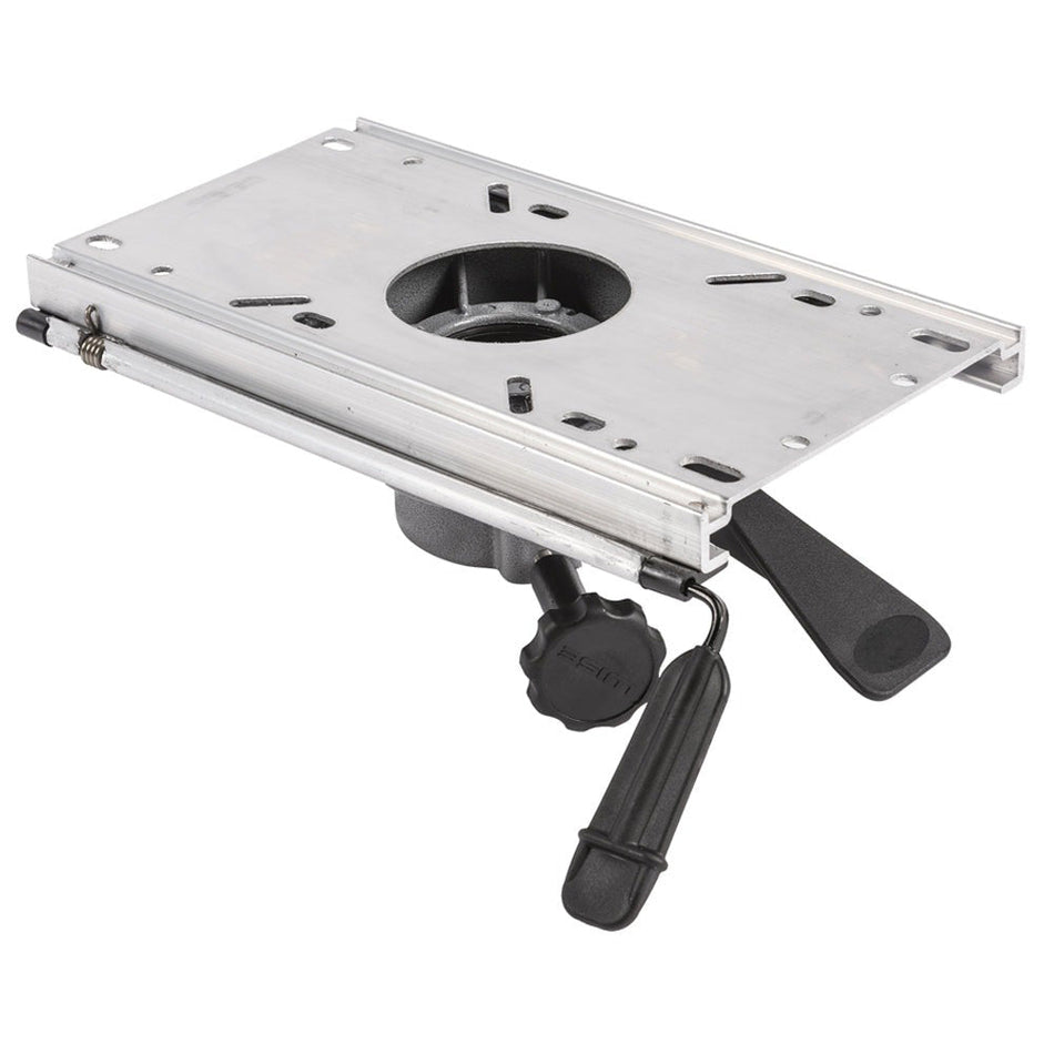Wise Fore & AFT Seat Slide Pedestal Mount - Fits 2 - 7/8" Post - Get Tight Gear