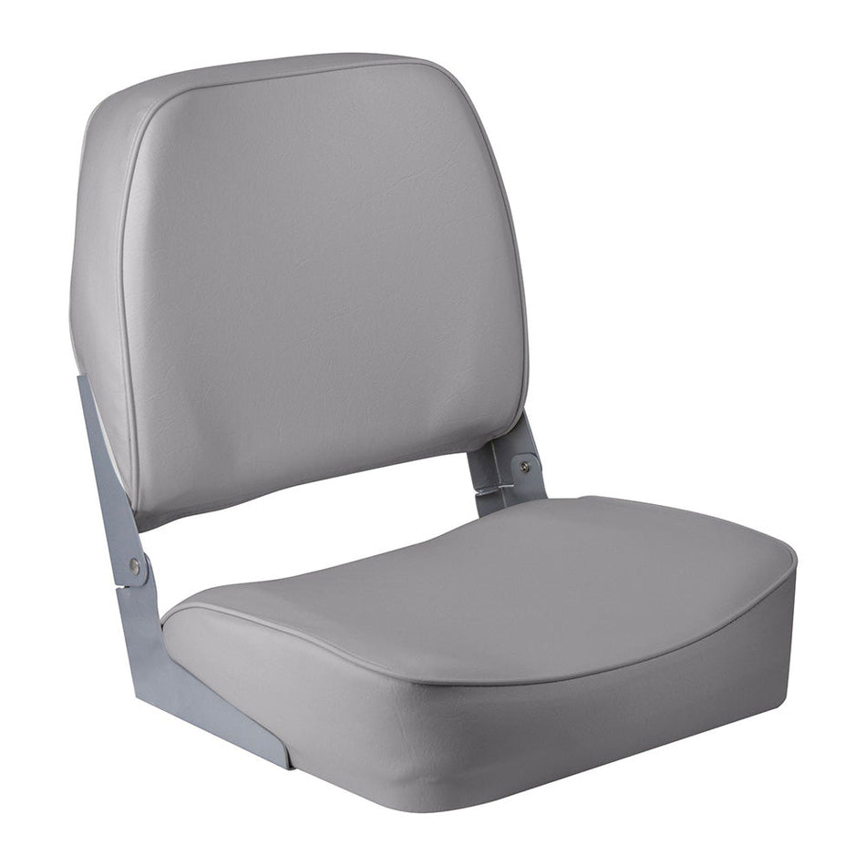 Wise Super Value Low - Back Fishing Seat - Grey - Get Tight Gear