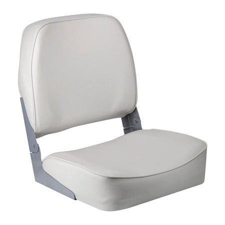 Wise Super Value Low - Back Fishing Seat - White - Get Tight Gear