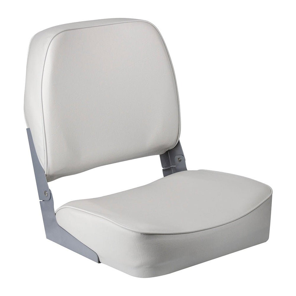 Wise Super Value Low - Back Fishing Seat - White - Get Tight Gear
