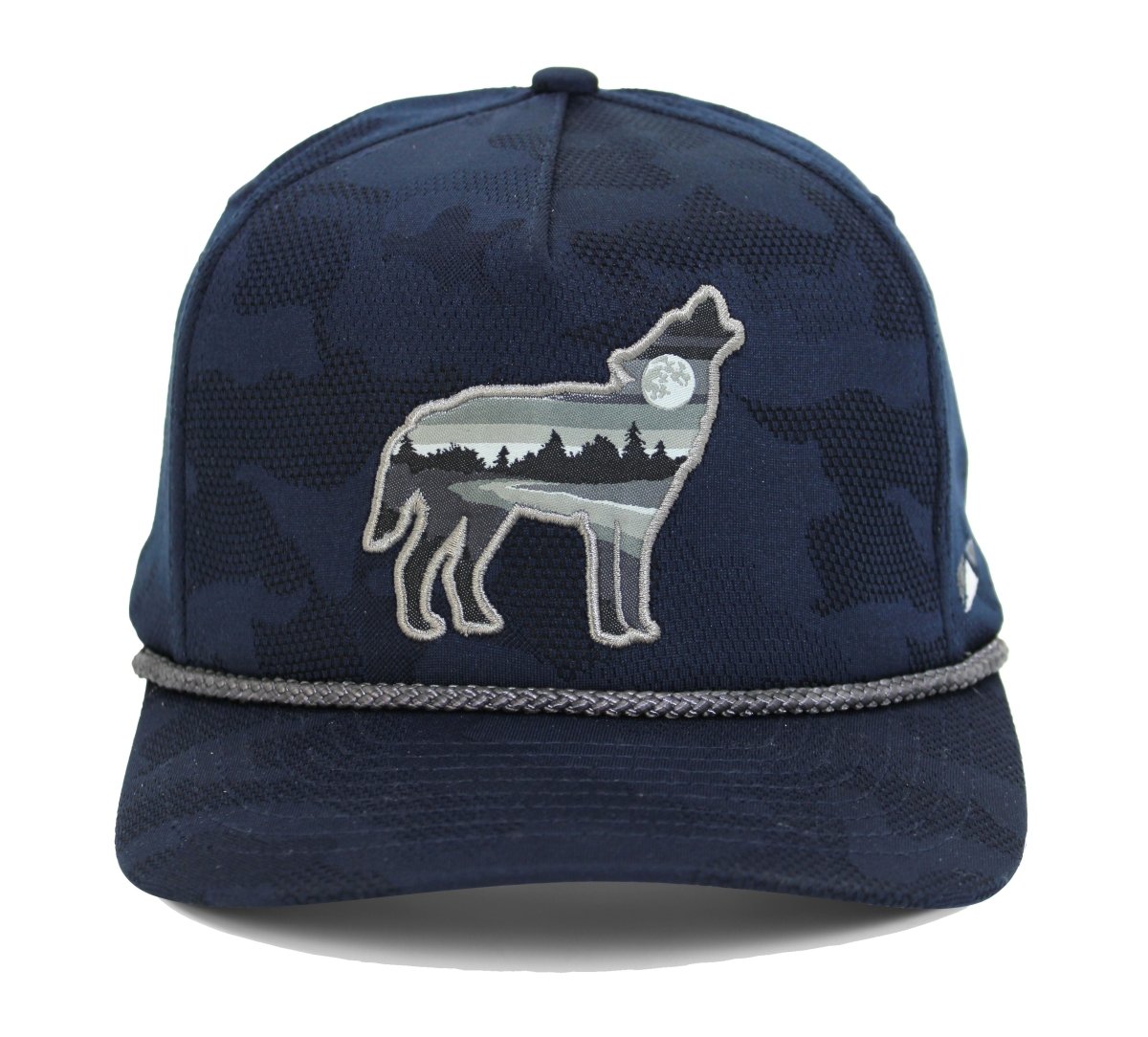 Wolf Howl Cloud Texture 5 - Panel Rope Cap - Get Tight Gear