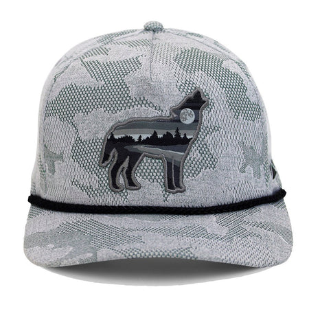Wolf Howl Cloud Texture 5 - Panel Rope Cap - Get Tight Gear