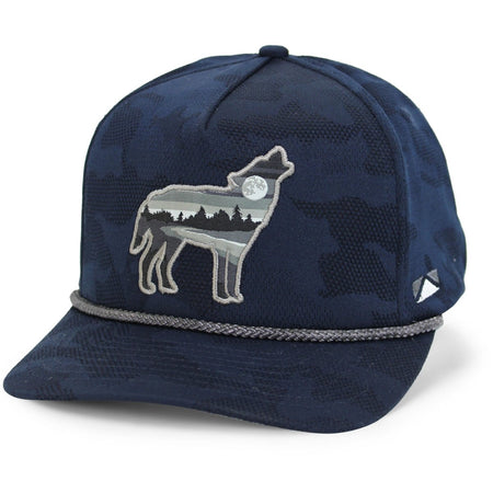 Wolf Howl Cloud Texture 5 - Panel Rope Cap - Get Tight Gear