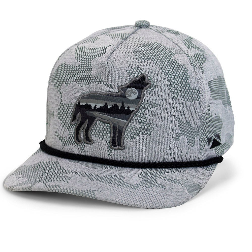 Wolf Howl Cloud Texture 5 - Panel Rope Cap - Get Tight Gear