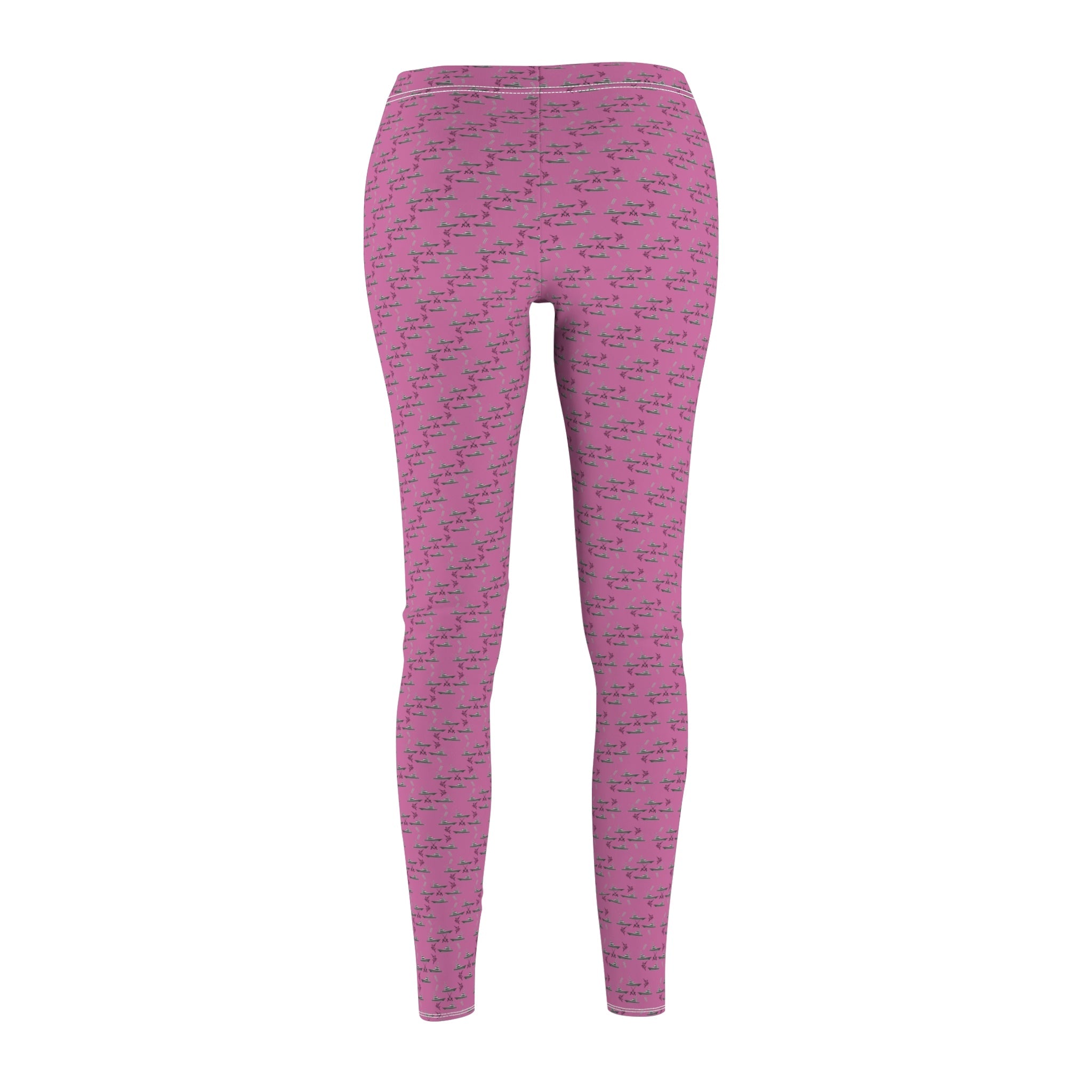 Women's Casual Leggings with Sportfish Print - Get Tight Gear