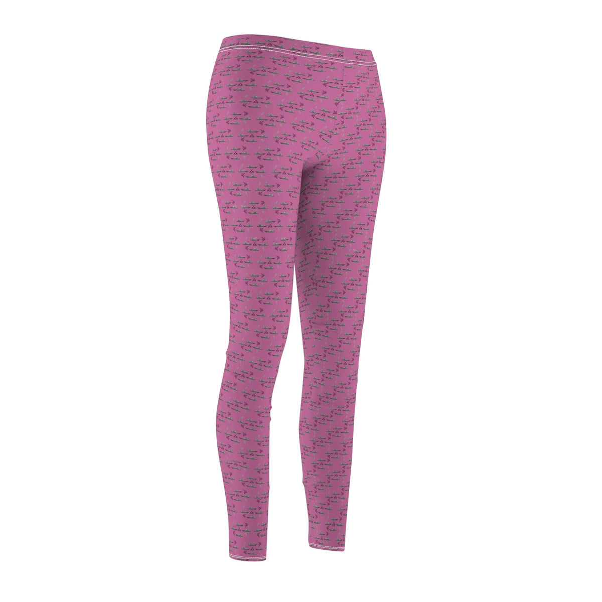 Women's Casual Leggings with Sportfish Print - Get Tight Gear