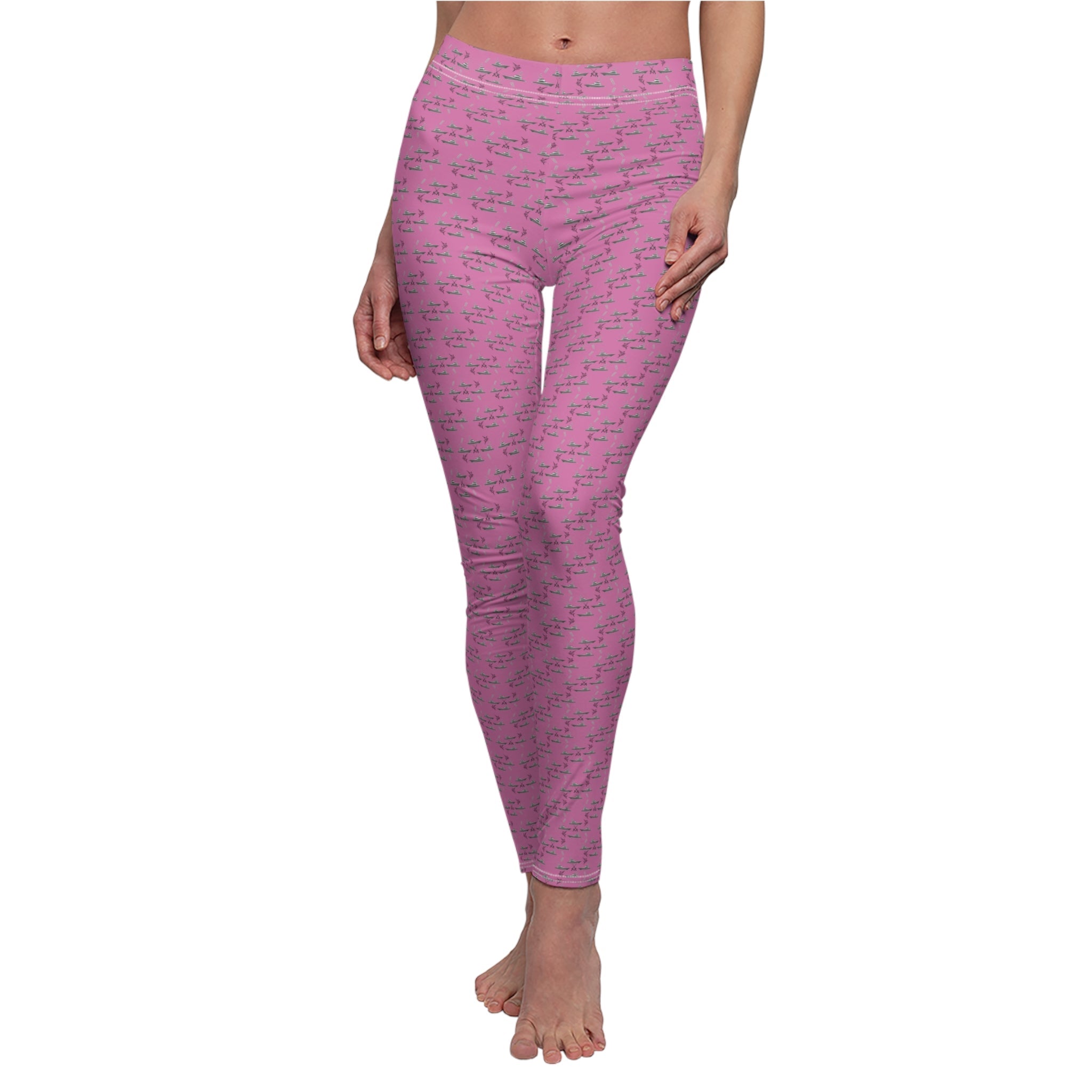 Women's Casual Leggings with Sportfish Print - Get Tight Gear