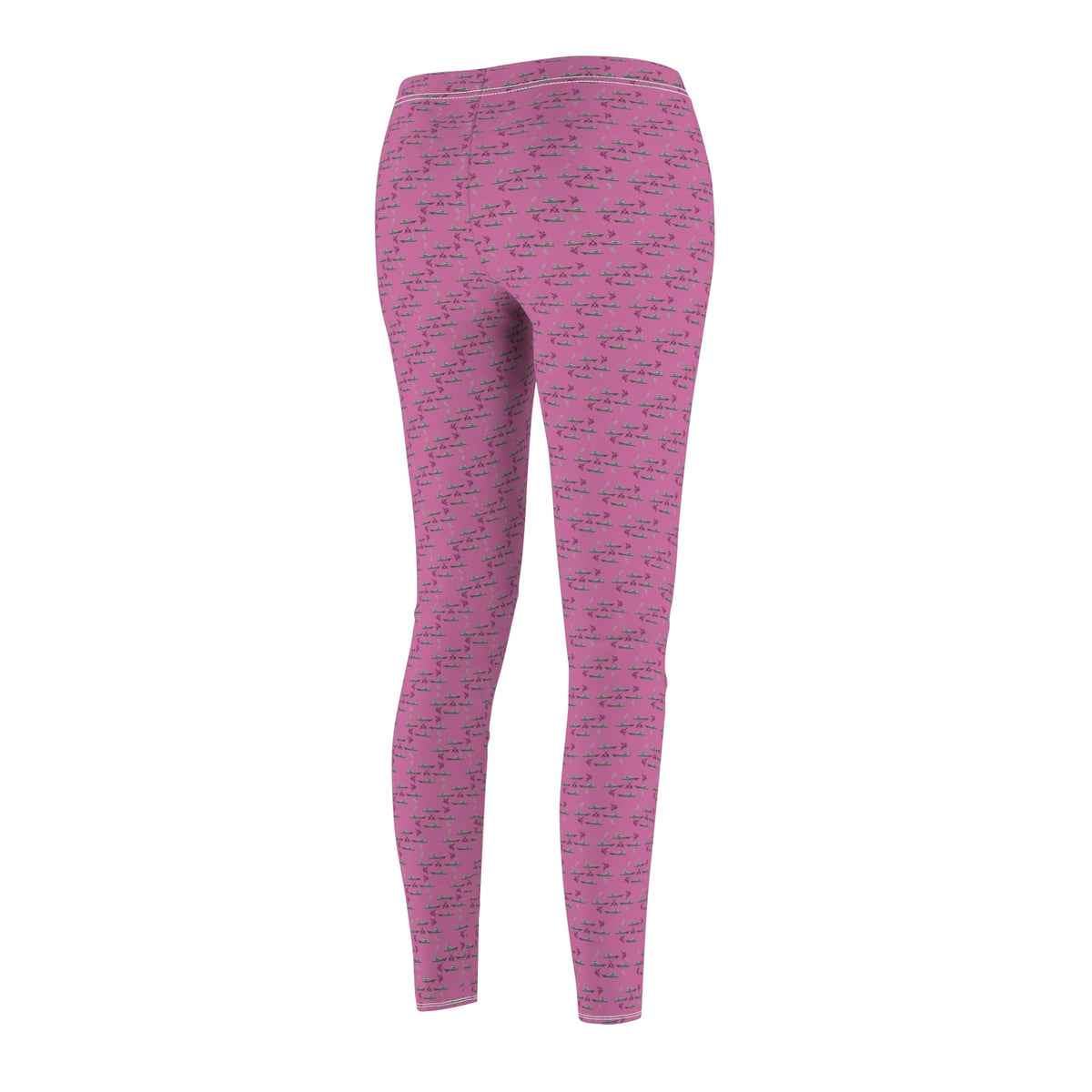Women's Casual Leggings with Sportfish Print - Get Tight Gear