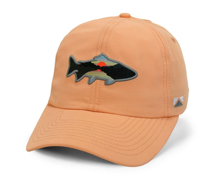 Women's SUNSET TROUT 6 - Panel Ponytail Cap - Get Tight Gear