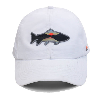 Women's SUNSET TROUT 6 - Panel Ponytail Cap - Get Tight Gear