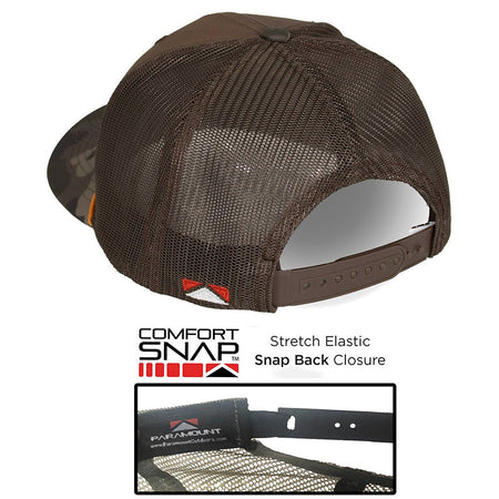 Wood Duck 6 - Panel Structured Mesh Back Hat - Get Tight Gear