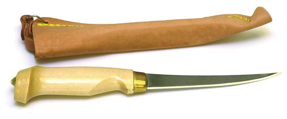 Wood Handle Fillet Knife 6" - Get Tight Gear