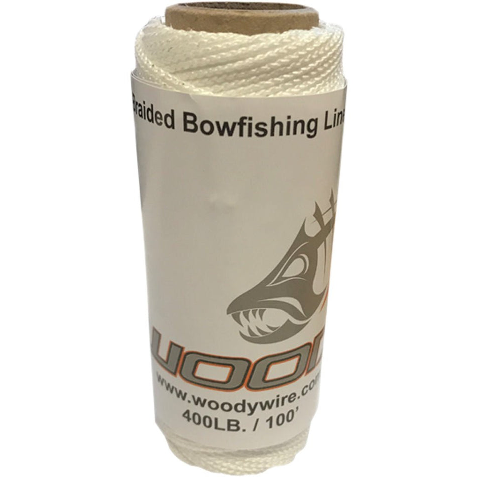 Woody Wire Bowfishing Braided Line 400 lb 100 ft. - Get Tight Gear