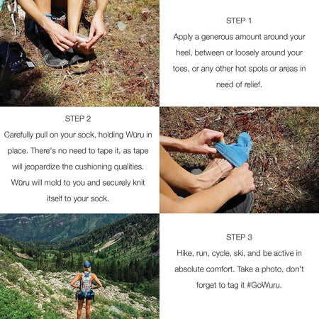 Wuru Natural Blister Prevent - Get Tight Gear