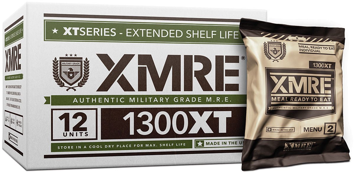 X Mre 1300 X T 12 Meals W/Heaters - Get Tight Gear