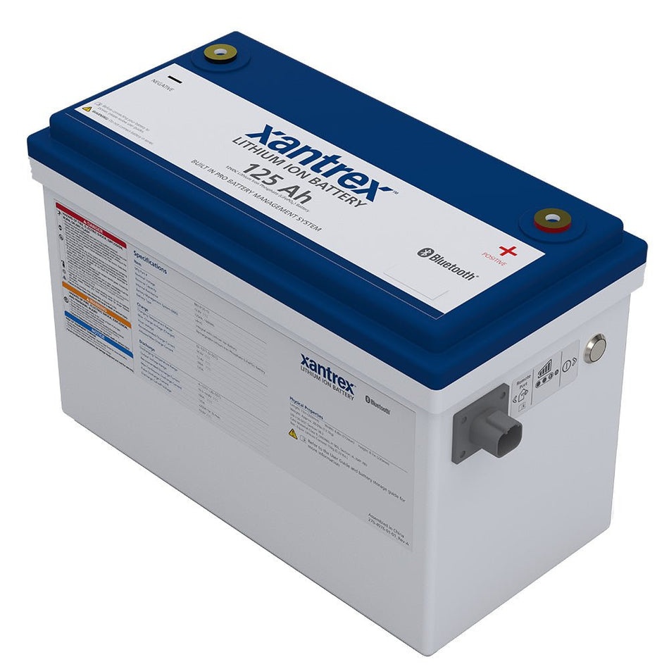 Xantex Lithium Ion Phosphate (LiFePO4) Battery - 125AH - 12VDC - Get Tight Gear